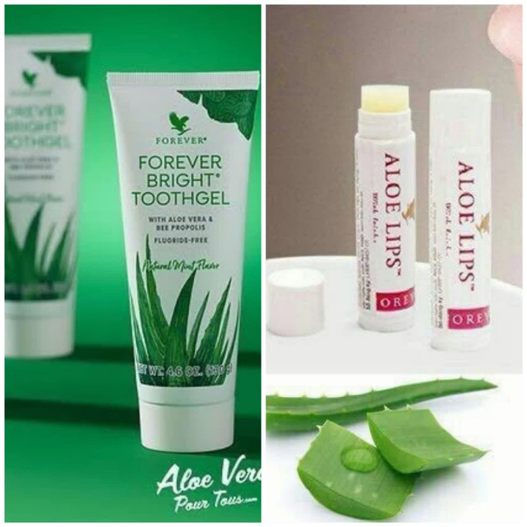 Bright Toothgel & Aloe Lips